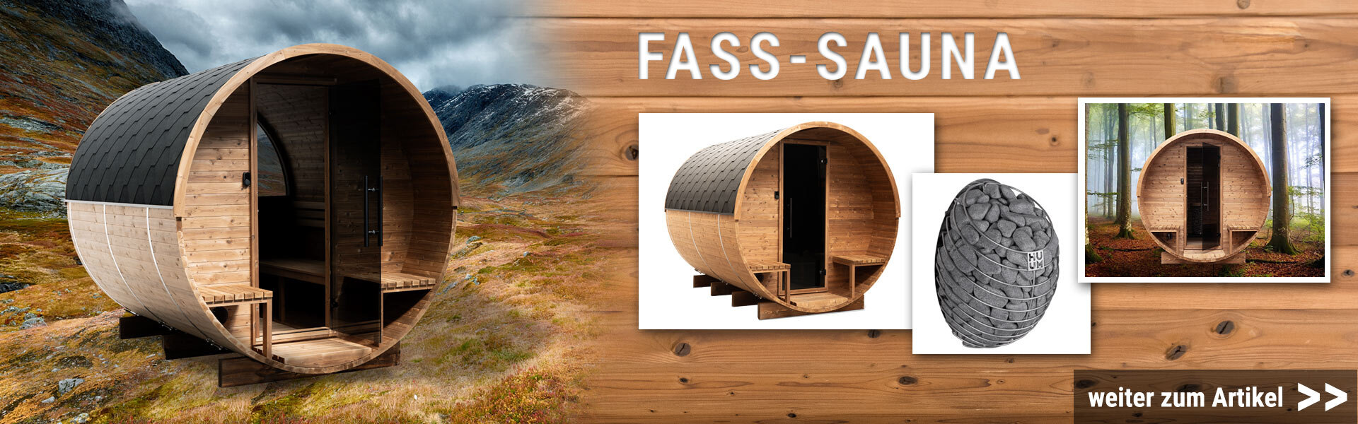 Fass-Sauna