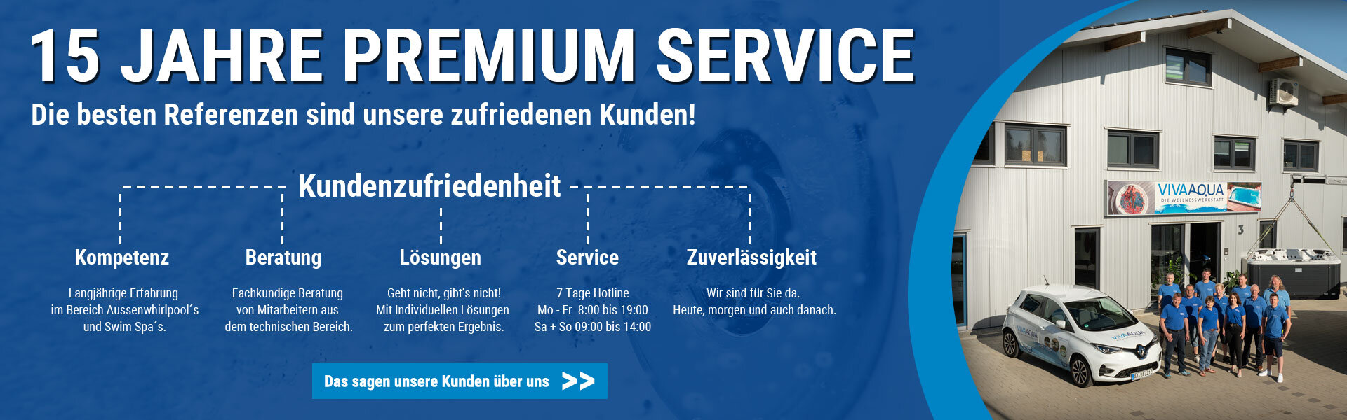 15 Jahre Premiumservice