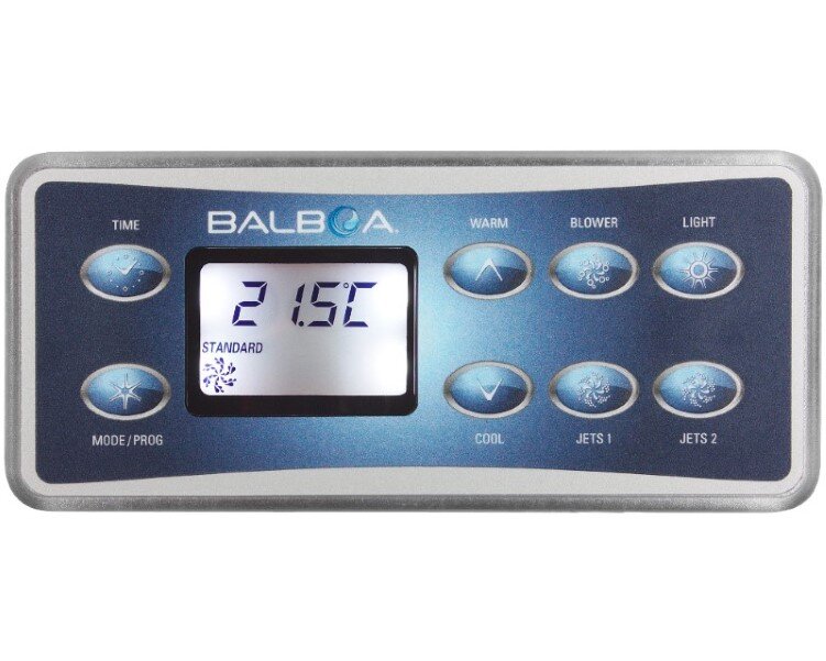 Balboa VL801D Bedienfeld